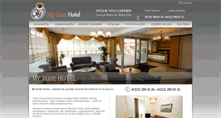 Desktop Screenshot of myrosehotel.com